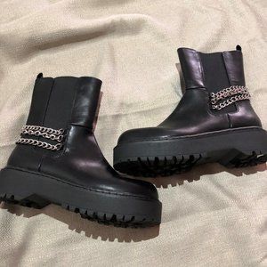 Rocksann Chain Lug Sole Booties